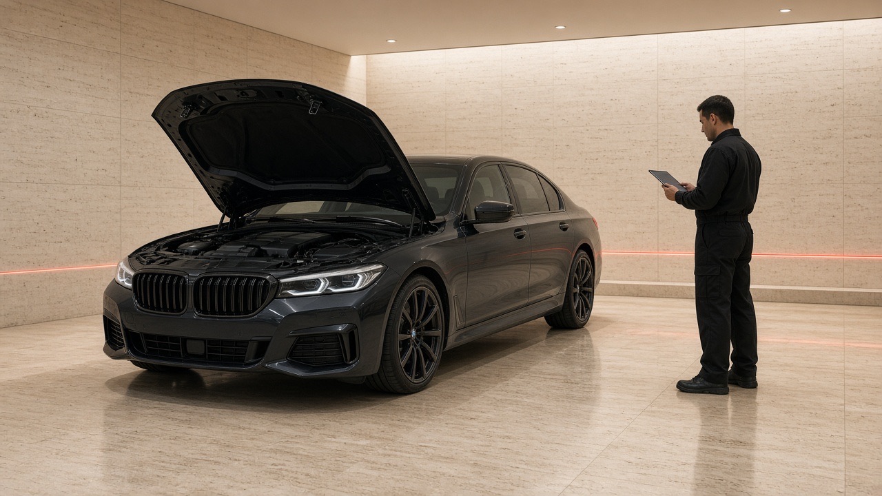 Our clean engine workshop in Hamburg